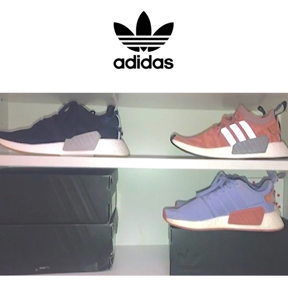 Adidas NMD_R2 Primeknit: Ash Pink Camo - Picture 6 of 7